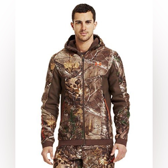 EUC Men’s RARE Under Armour Ayton RealTree Xtra Camouflage Jacket Size XXL - Picture 1 of 13